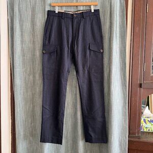 Banana Republic Dark Blue Cargo Pants